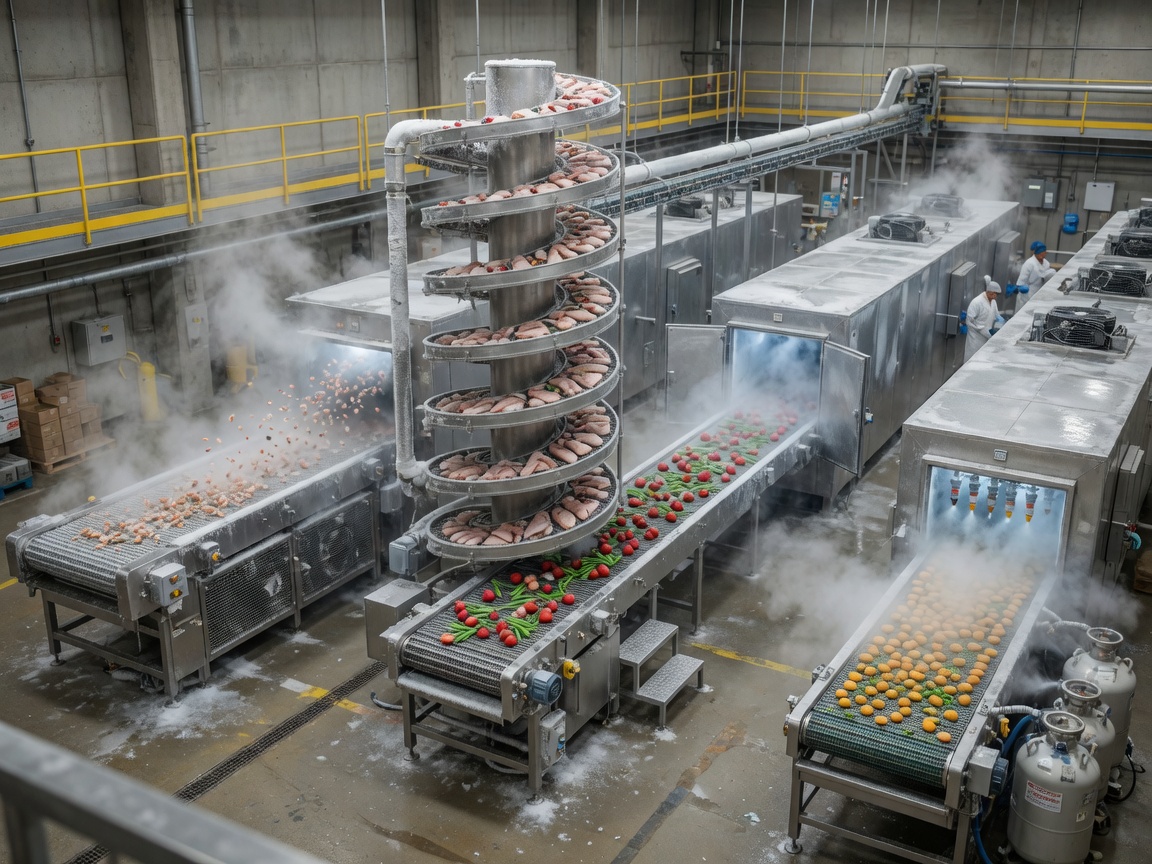 IQF processing line guide: how to choose the right system for your food production