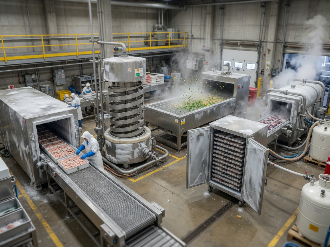 IQF equipment guide: how to choose the right individual quick freezing system