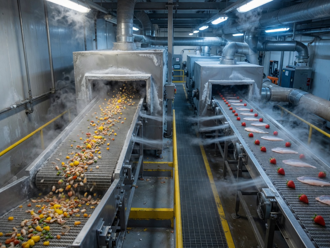 IQF tunnel freezer buying guide: how to choose the right system for your production line