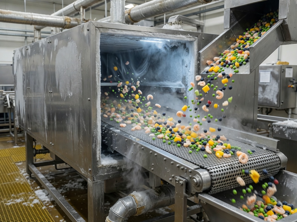 Advantages of fluidized bed freezer: a practical guide for food processors