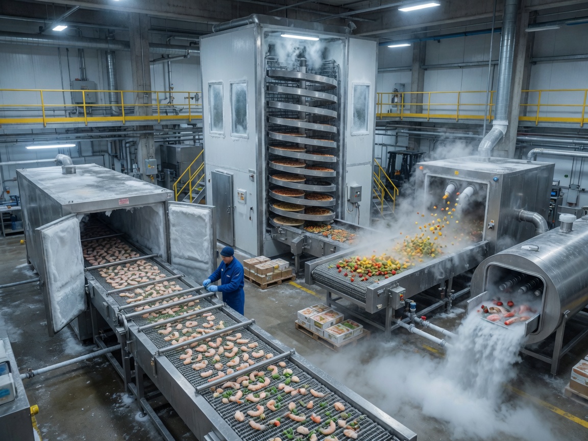 Tunnel IQF freezer guide: how it works, key features, and selection tips