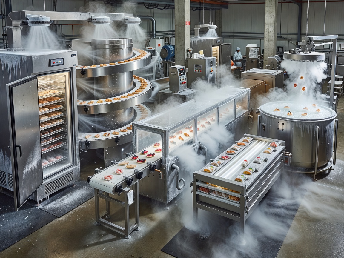 Food processing freezers: how to choose the right unit for your facility