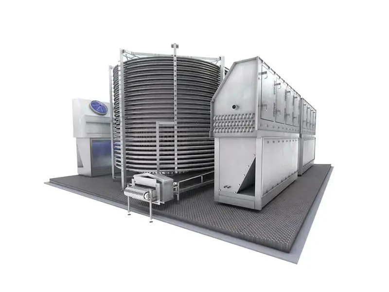 IQF Freezing Spiral Freezer: Revolutionizing Freezing of Seafood, Fish, Poultry and Meat