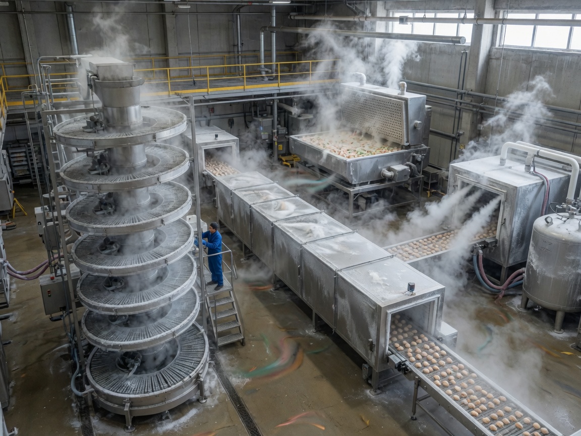 Individual quick freezers explained: how to choose the right IQF system for your needs