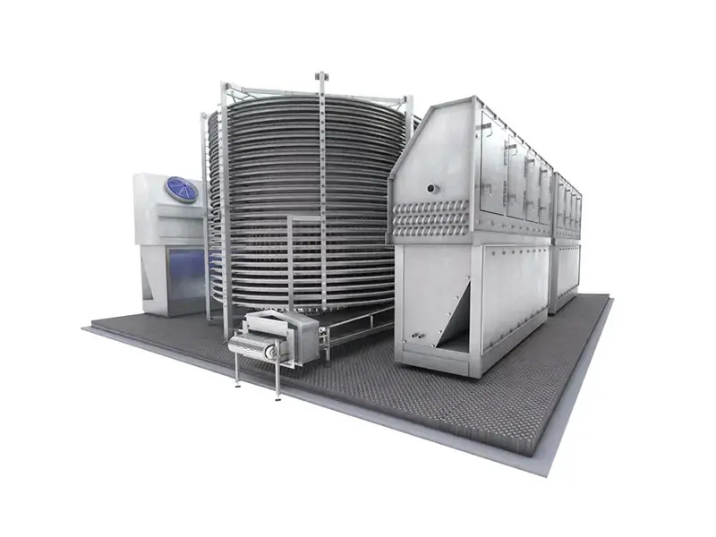 Selecting the Right Spiral Freezer for Food Processing