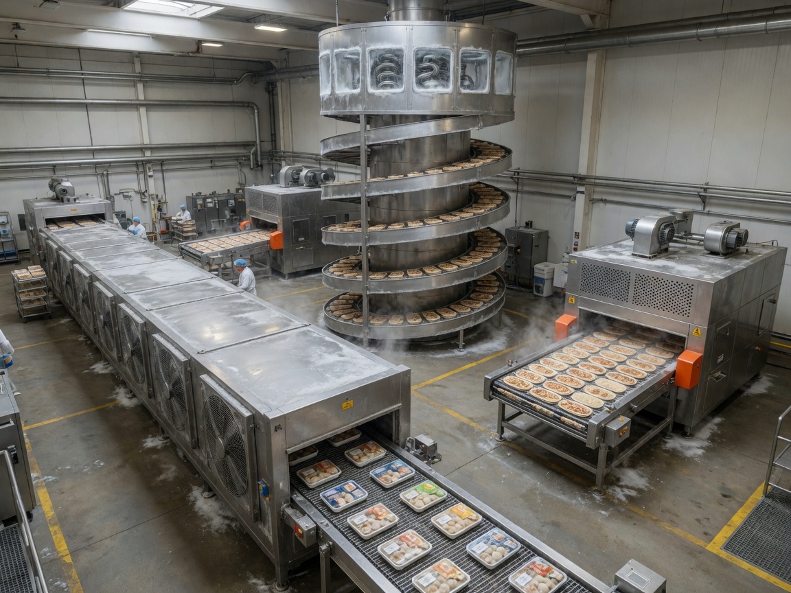 Blast tunnel freezer guide: how to choose the right system for your production line
