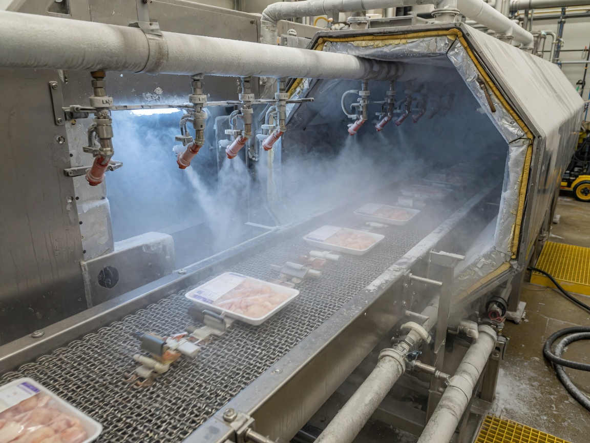 Cryogenic tunnel freezer guide: how to choose the right system for your production line
