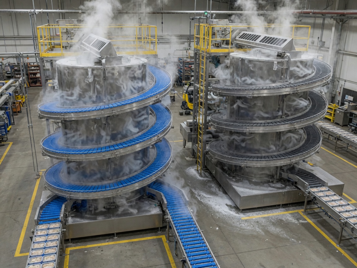 Single spiral freezer buying guide: how to choose the right model for your production line