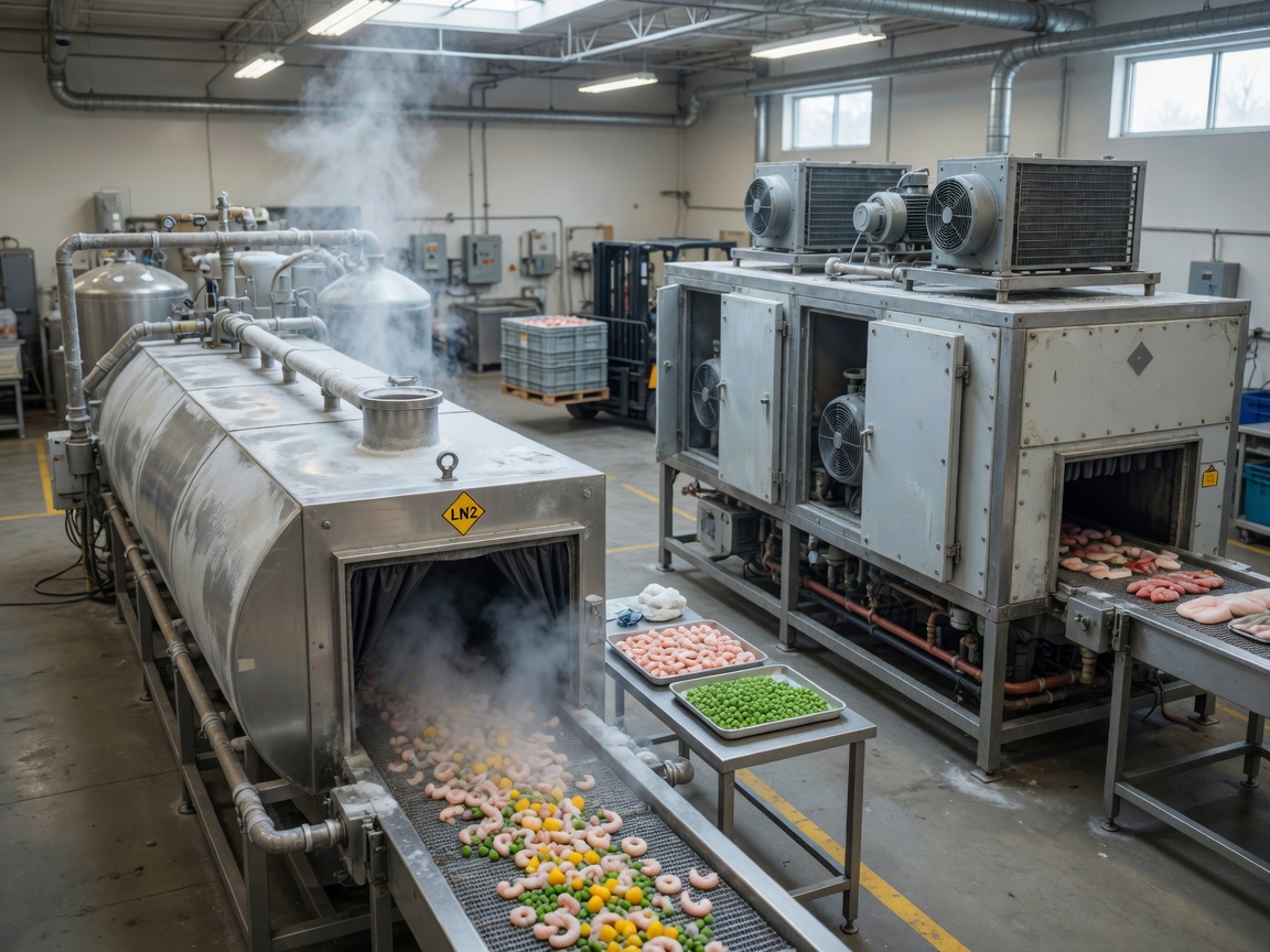 Tunnel freezers manufacturer: how to choose the right supplier for your production line