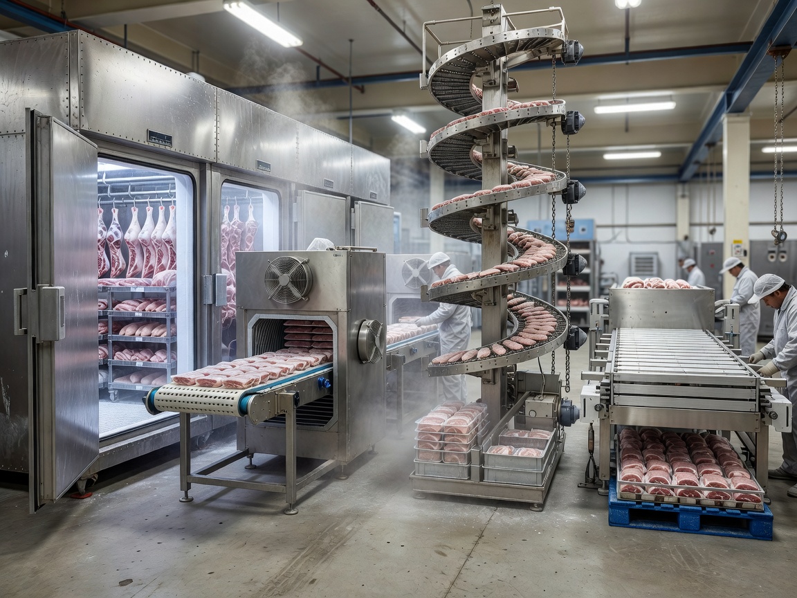 Industrial meat freezer buying guide: how to choose the right unit for your facility