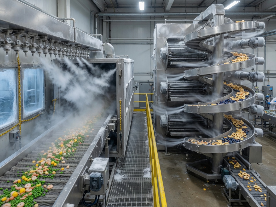 Individual quick freezing equipment: how to choose the right IQF system for your production line