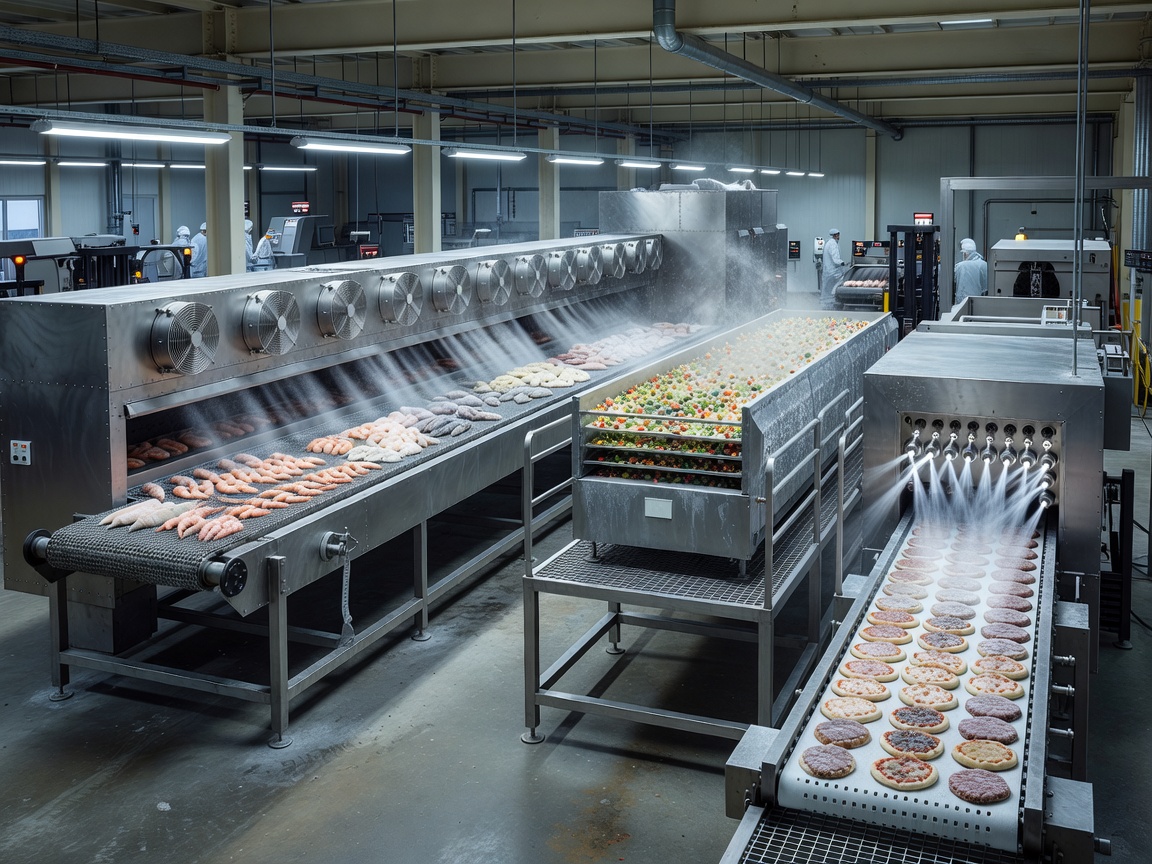 Tunnel IQF freezer guide: how to choose the right system for your production line