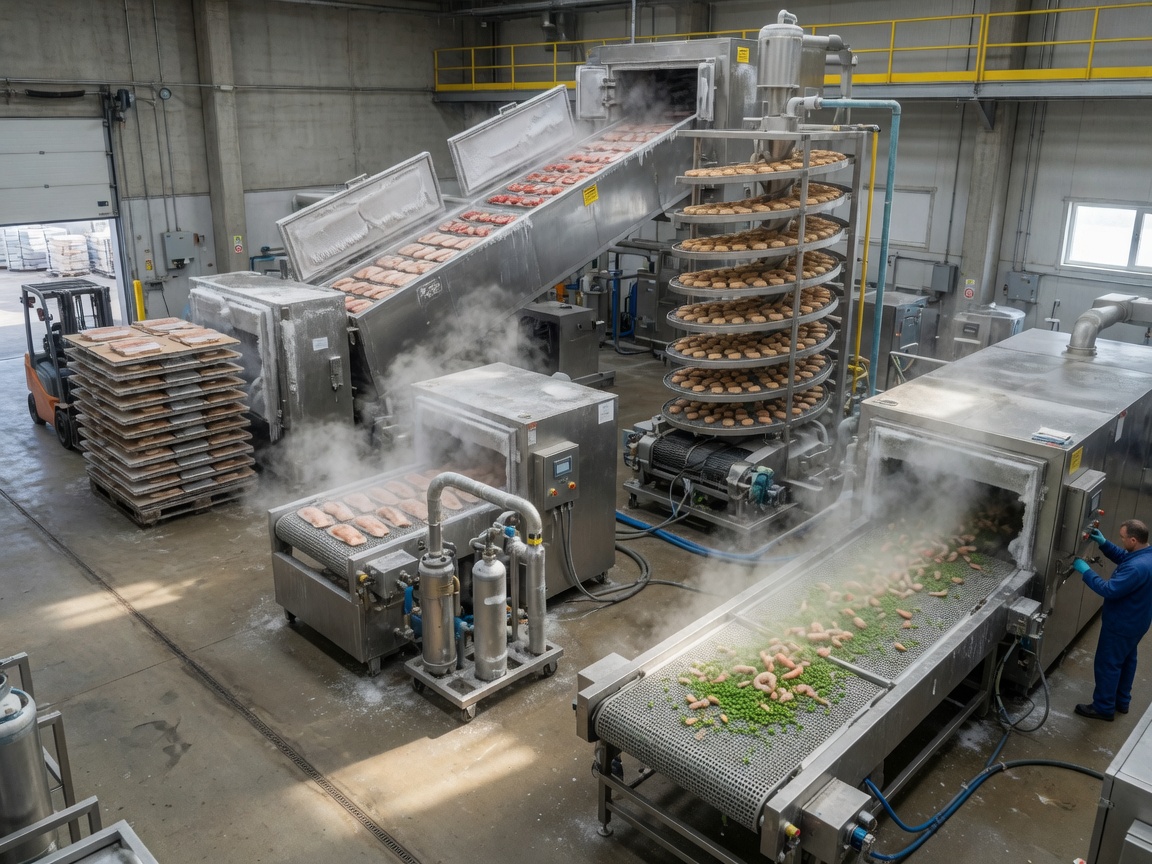 IQF freezing systems explained: how to choose the right solution for your production line